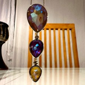 Touchstone Crystal Autumn Delite necklace